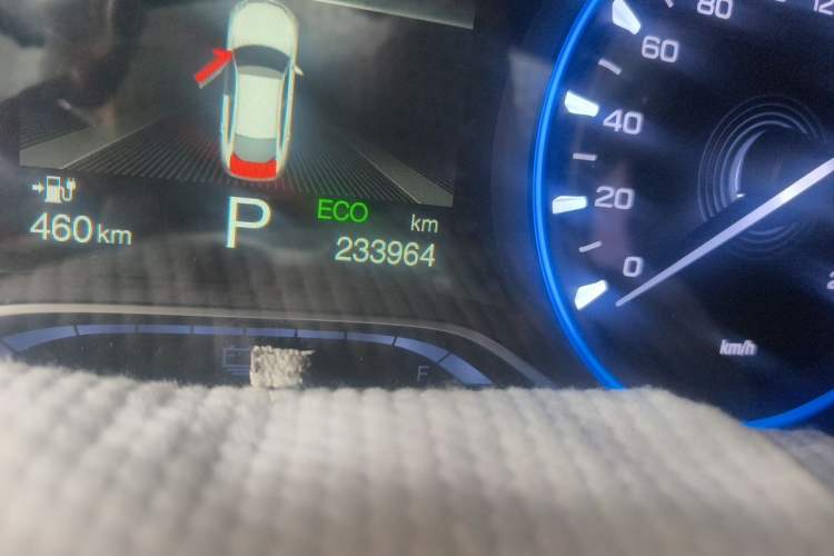 Used AION S 2020 Meizu 580 Odometer Close Up