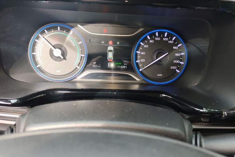 Used AION S 2020 Xuan 580 Odometer Close Up