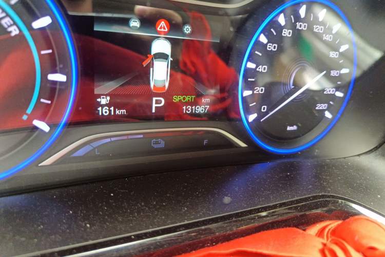 Used AION S 2020 Xuan 580 Pio Odometer Close Up