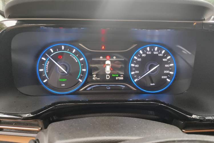 Used AION S 2020 Meizu 580 Odometer Close Up