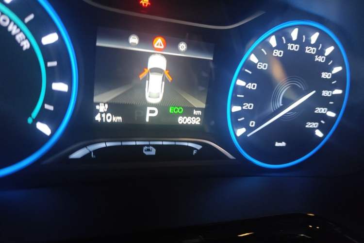 Used AION S 2020 Xuan 580 Odometer Close Up