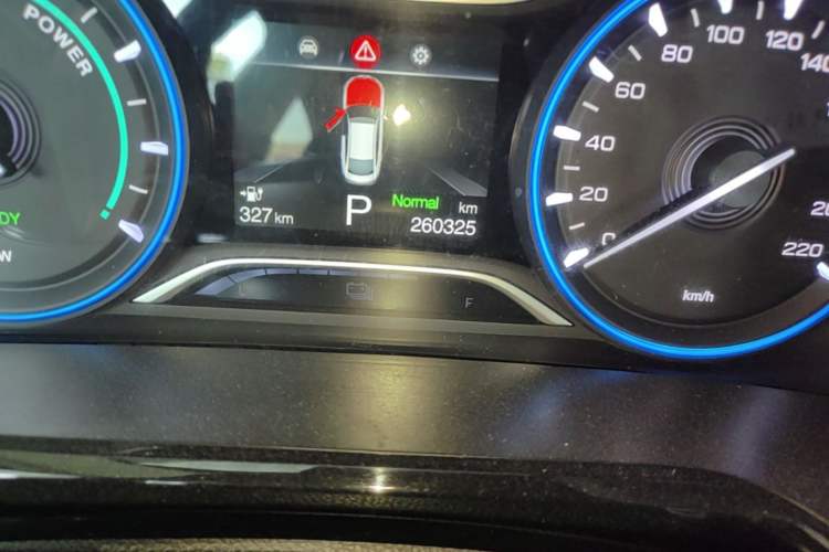 Used AION S 2020 Xuan 580 Odometer Close Up