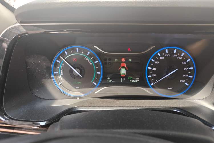 Used AION S 2020 Meizu 580 Odometer Close Up