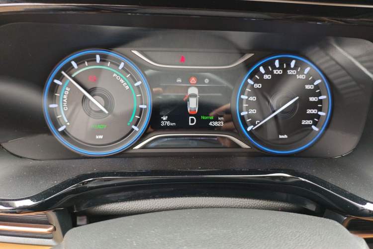 Used AION S 2022 Meizu 580 Odometer Close Up