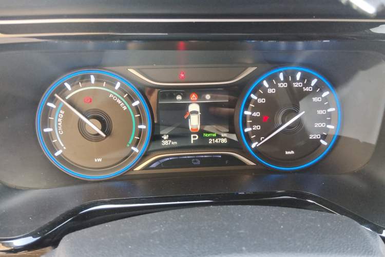 Used AION S 2022 Meizu 580 Pio Odometer Close Up