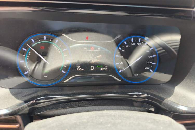 Used AION S 2022 Meizu 580 Pio Odometer Close Up