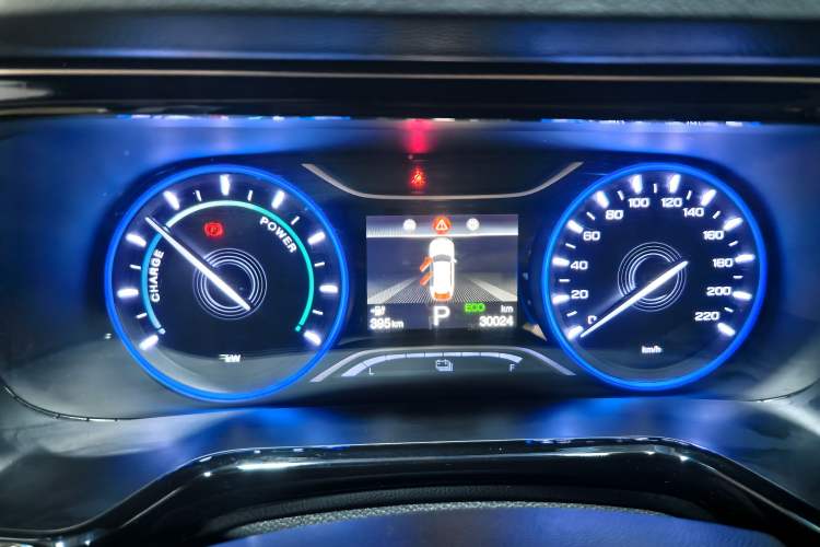 Used AION S 2022 Meizu 580 Odometer Close Up