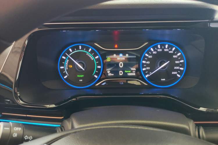 Used AION S 2022 Meizu 580 Pio Odometer Close Up