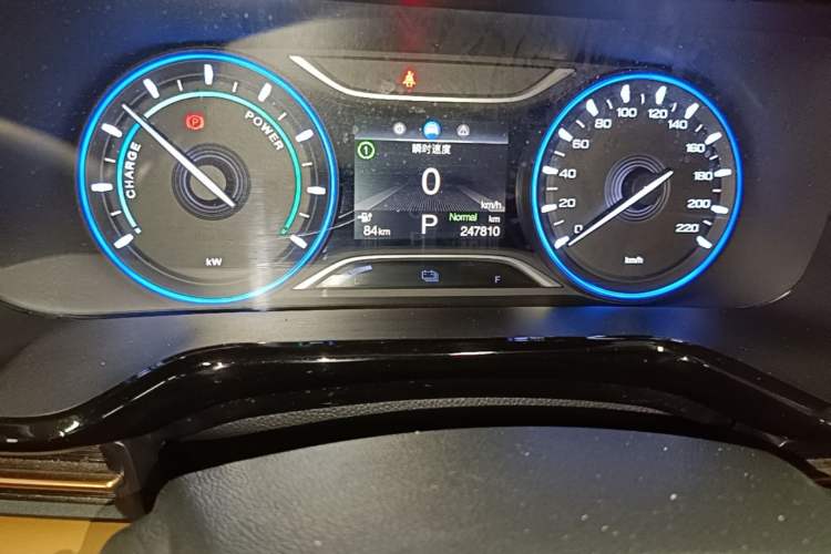 Used AION S 2022 Meizu 580 Pio Odometer Close Up