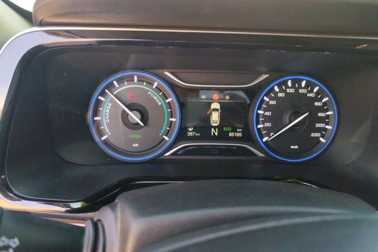 Used AION S 2022 Meizu 580 Odometer Close Up