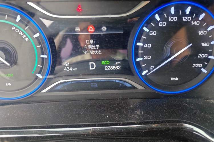 Used AION S 2022 Meizu 580 Odometer Close Up