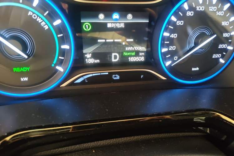 Used AION S 2022 Meizu 580 Pio Odometer Close Up