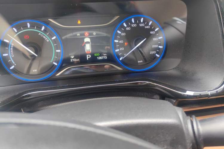 Used AION S 2022 Meizu 580 Odometer Close Up