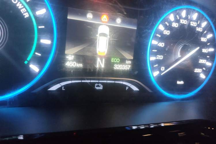 Used AION S 2022 Meizu 580 Odometer Close Up
