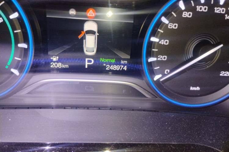 Used AION S 2022 Meizu 580 Odometer Close Up