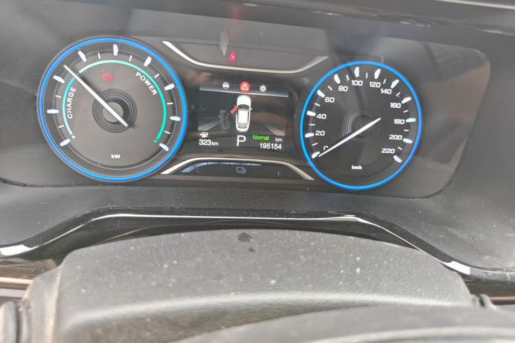 Used AION S 2022 Meizu 580 Odometer Close Up