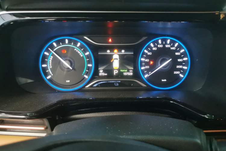 Used AION S 2022 Meizu 580 Odometer Close Up