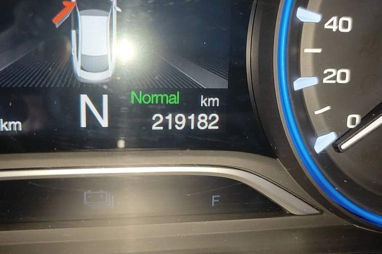 Used AION S 2022 Meizu 580 Pio Odometer Close Up
