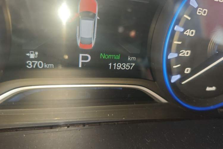 Used AION S 2022 Meizu 580 Pio Odometer Close Up