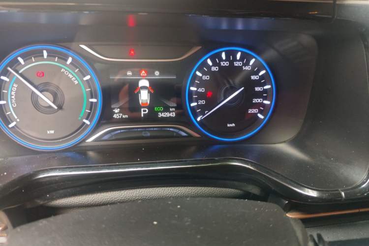 Used AION S 2022 Meizu 580 Pio Odometer Close Up