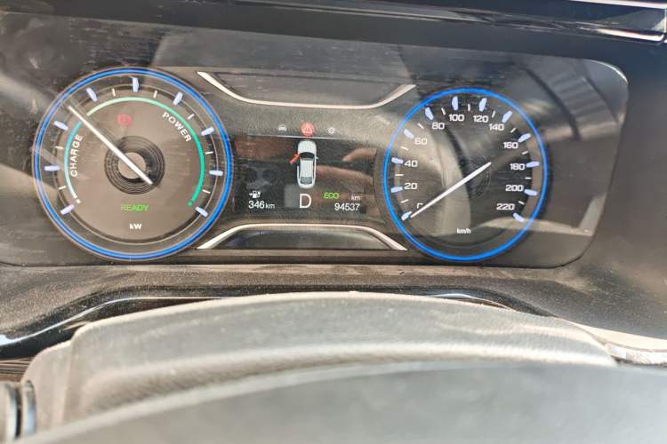 Used AION S 2022 Meizu 580 Pio Odometer Close Up
