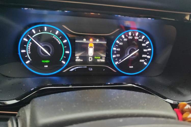 Used AION S 2022 Meizu 580 Pio Odometer Close Up