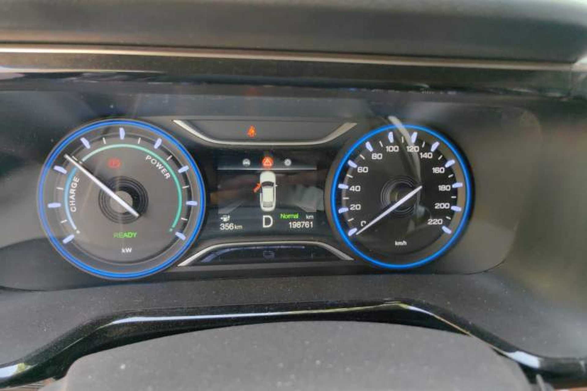 Used AION S 2022 Meizu 580 Odometer Close Up