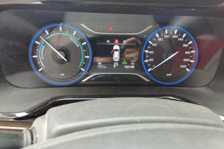 Used AION S 2022 Meizu 580 Pio Odometer Close Up