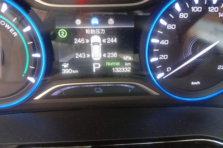 Used AION S 2022 Meizu 580 Odometer Close Up