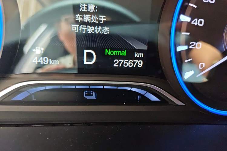 Used AION S 2022 Meizu 580 Pio Odometer Close Up