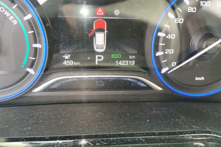 Used AION S 2022 Meizu 580 Pio Odometer Close Up