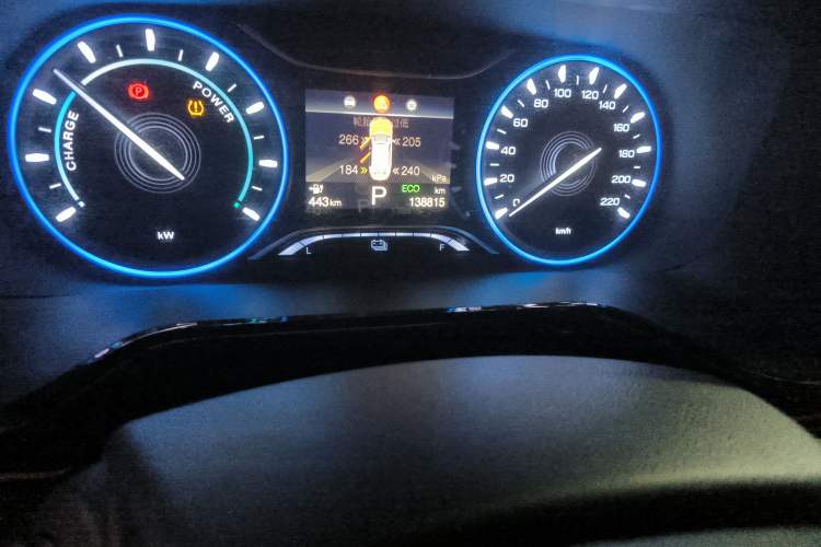 Used AION S 2022 Xuan 580 Pio 60kWh Odometer Close Up