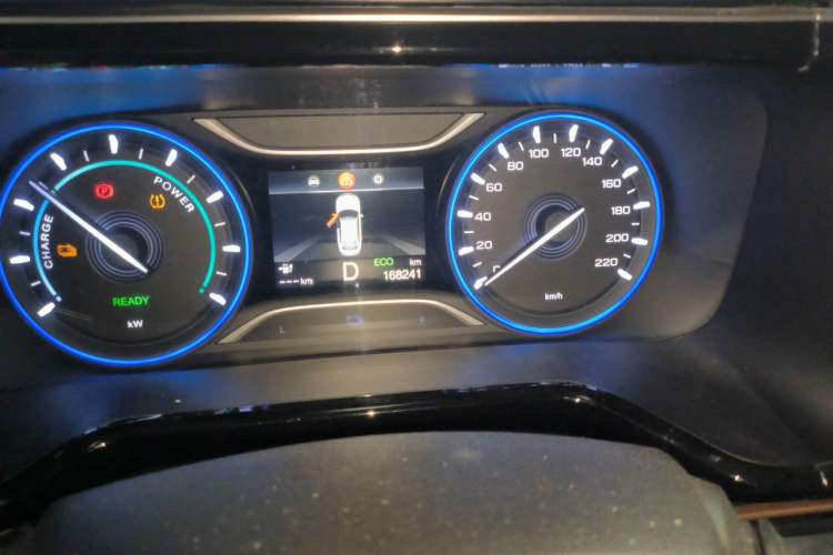 Used AION S 2022 Meizu 580 Odometer Close Up