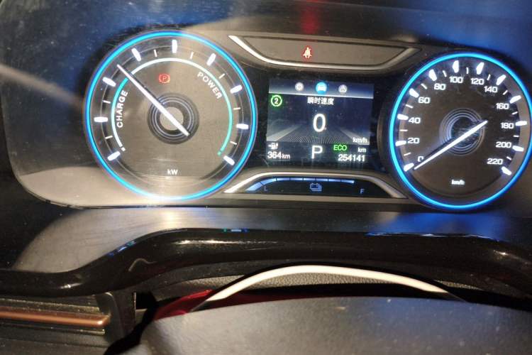 Used AION S 2022 Meizu 580 Odometer Close Up