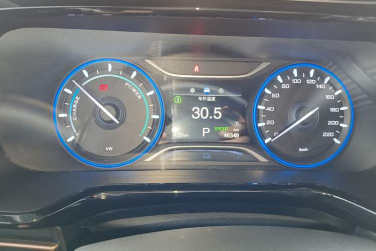 Used AION S 2023 Meizu 580 Lithium Iron Phosphate Instrument Cluster