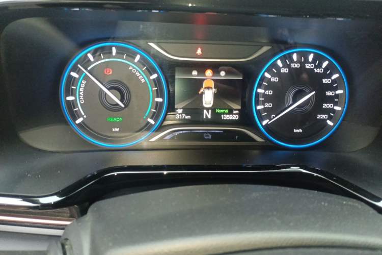 Used AION S 2023 Xuan 580 55.2 kWh Lithium Iron Phosphate Odometer Close Up