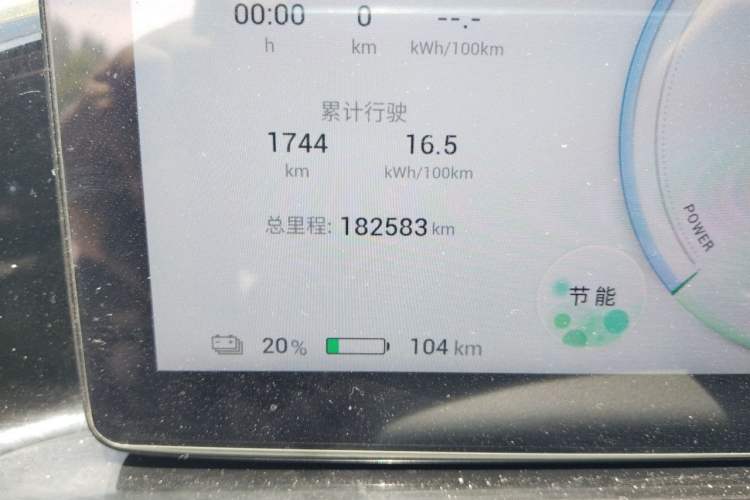 Used AION S MAX 2024 70 Star Edition Odometer Close Up