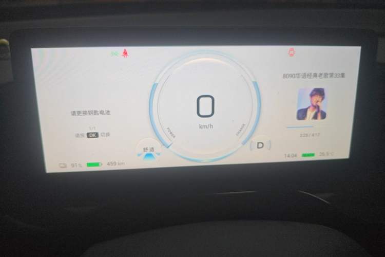 Used AION S MAX 2024 70 Star Edition 54.6 kWh Instrument Cluster