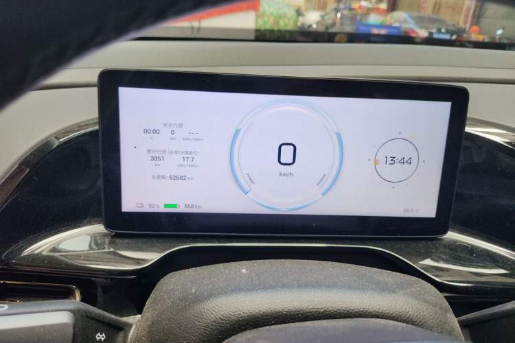 Used AION S MAX 2024 80 Star Edition Ternary Lithium Odometer Close Up