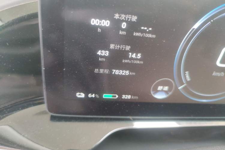 Used AION S MAX 2024 70 Star Edition Odometer Close Up