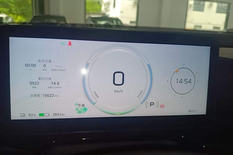 Used AION S MAX 2025 70 Star Edition 53.7 kWh Instrument Cluster