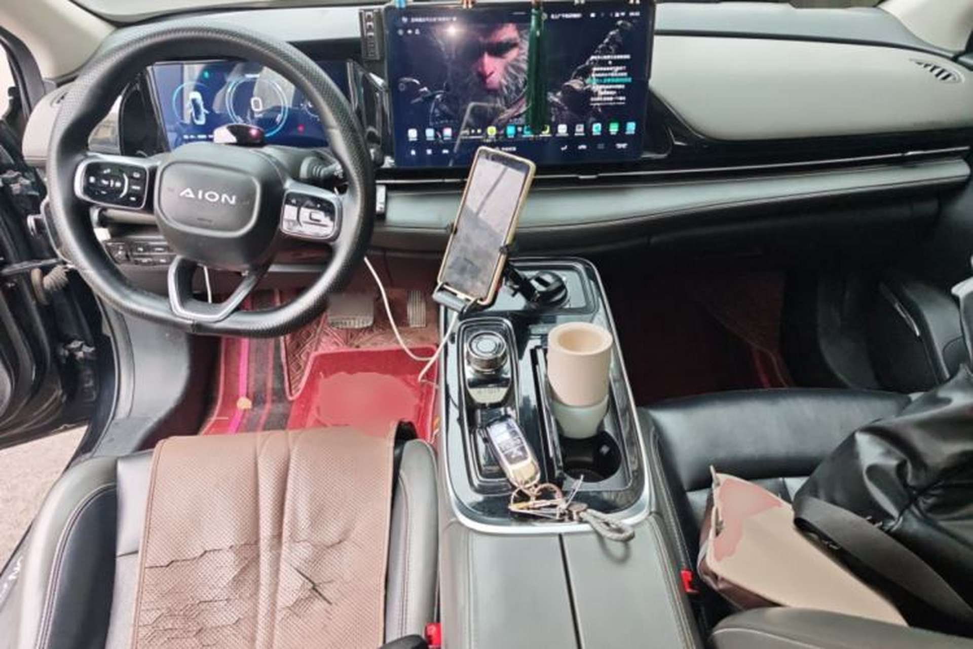 Used AION S Plus 2021 80 Tech Edition Center Console