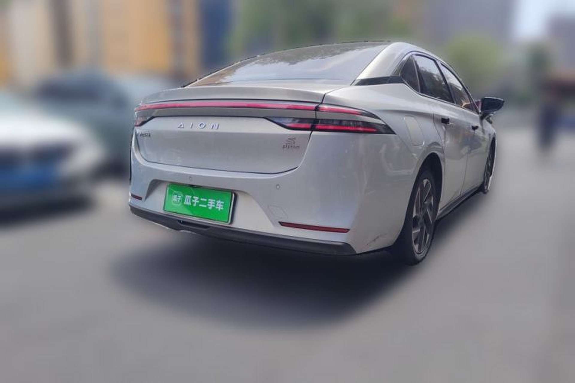 Used AION S Plus 2021 70 Intelligent Edition Rear Right 45 Deg