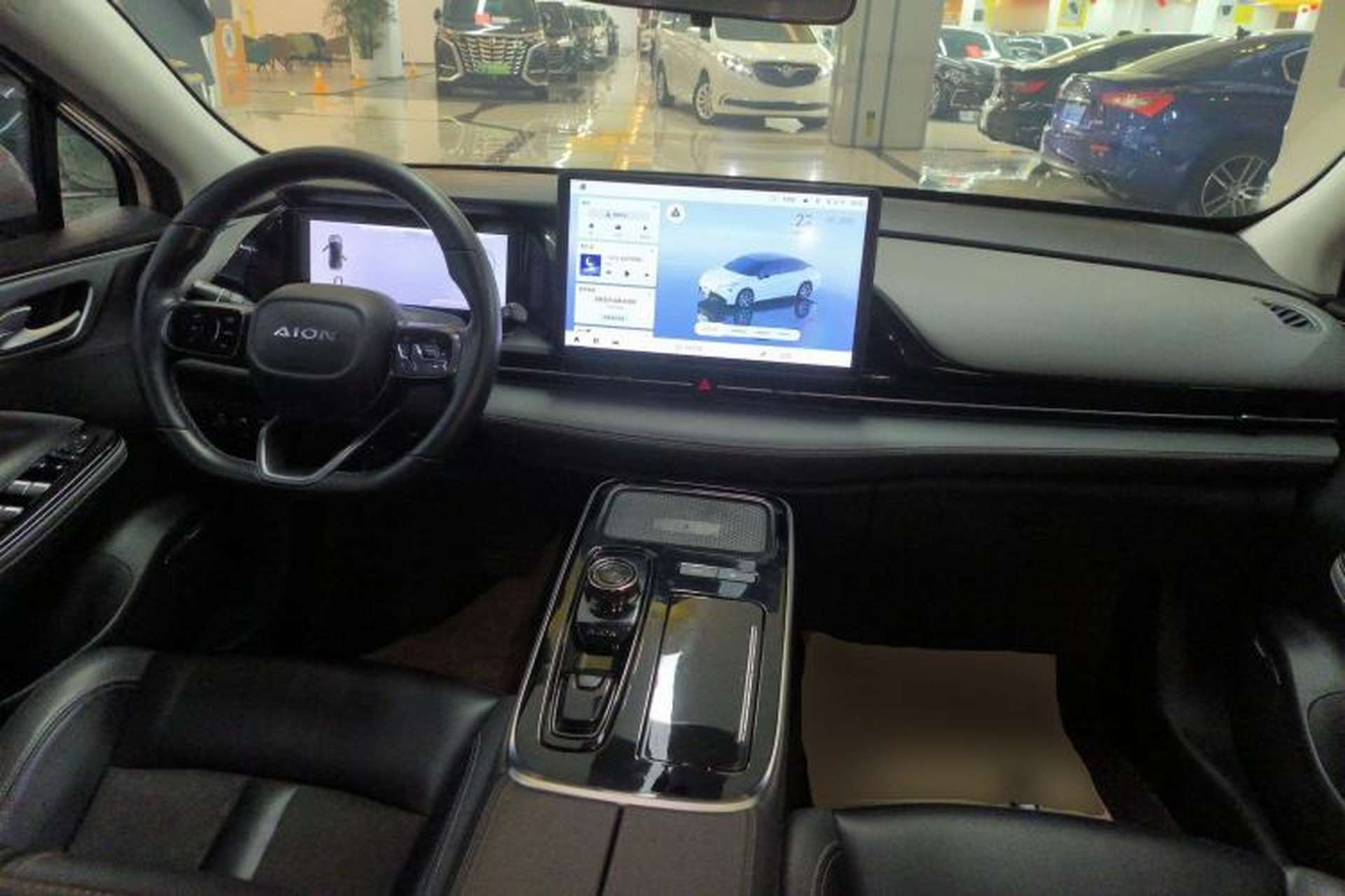 Used AION S Plus 2022 70 Intelligent Edition Center Console
