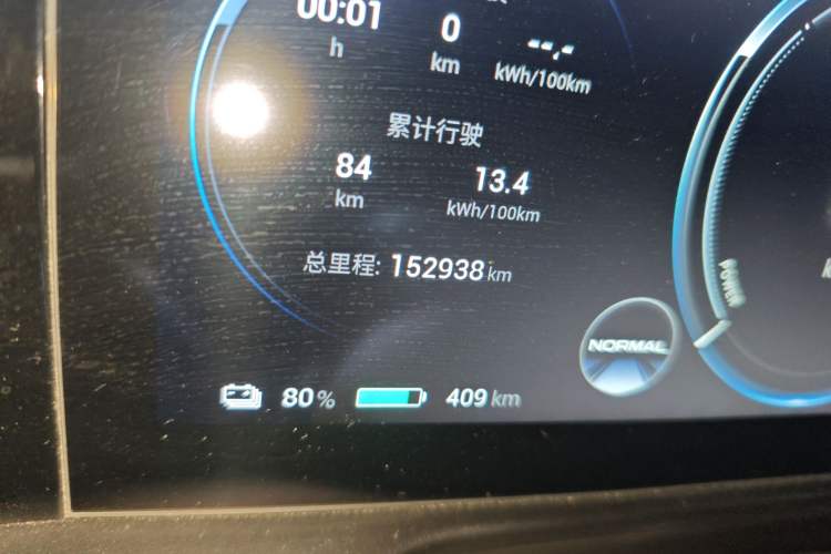 Used AION S Plus 2022 70 Enjoy Edition Odometer Close Up