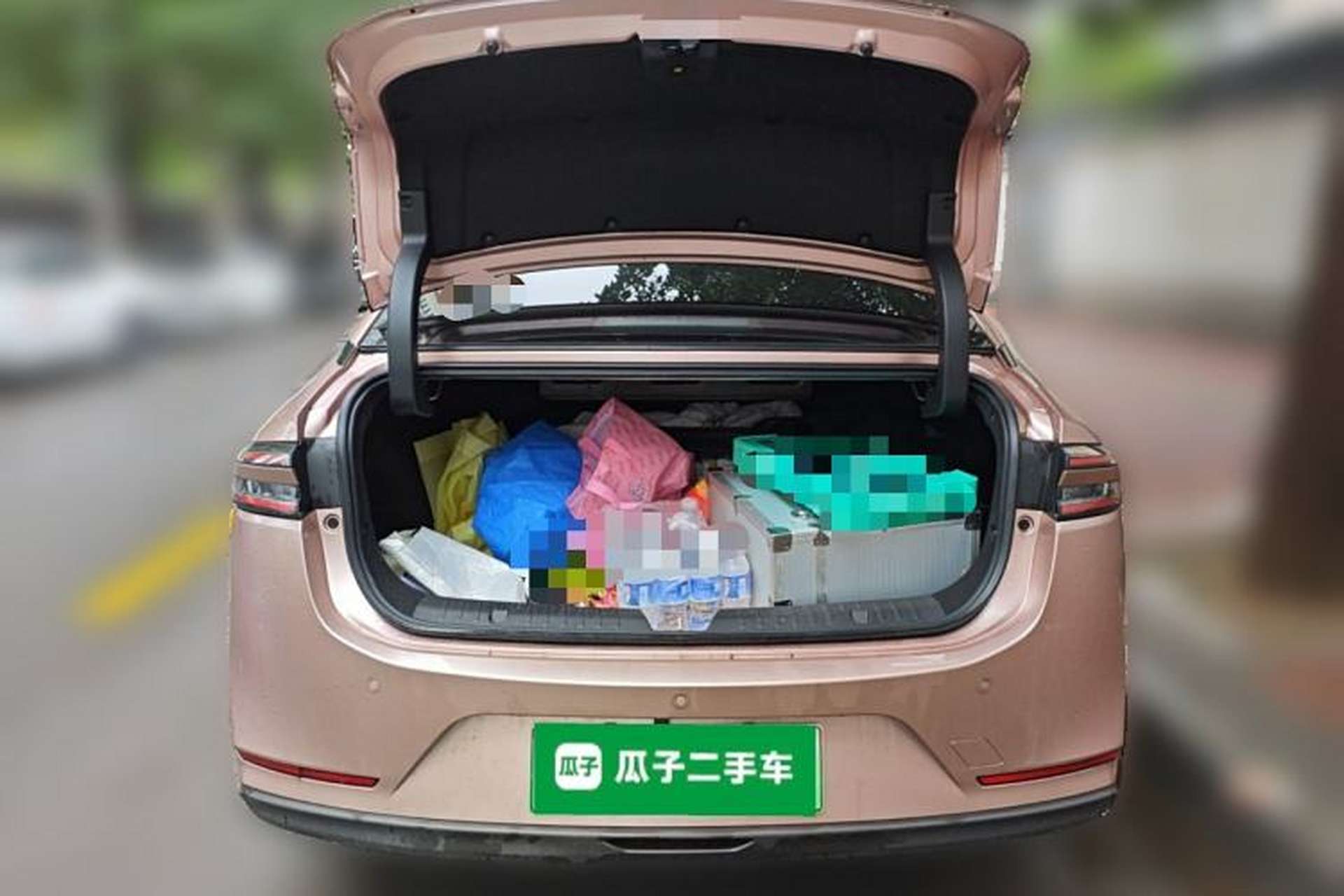 Used AION S Plus 2022 80 Tech Edition Trunk