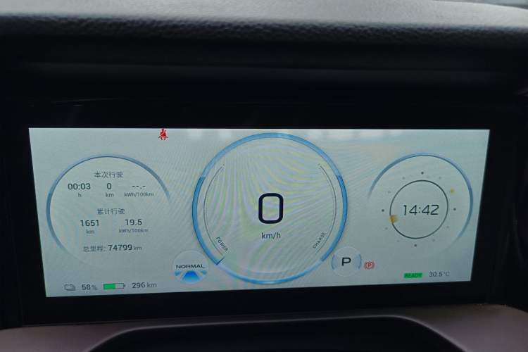 Used AION S Plus 2022 70 Enjoy Edition Instrument Cluster