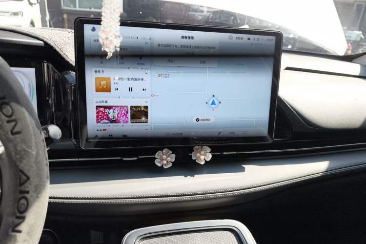 Used AION S Plus 2023 70 Enjoyment Edition Ternary Lithium Audio And AC Panel