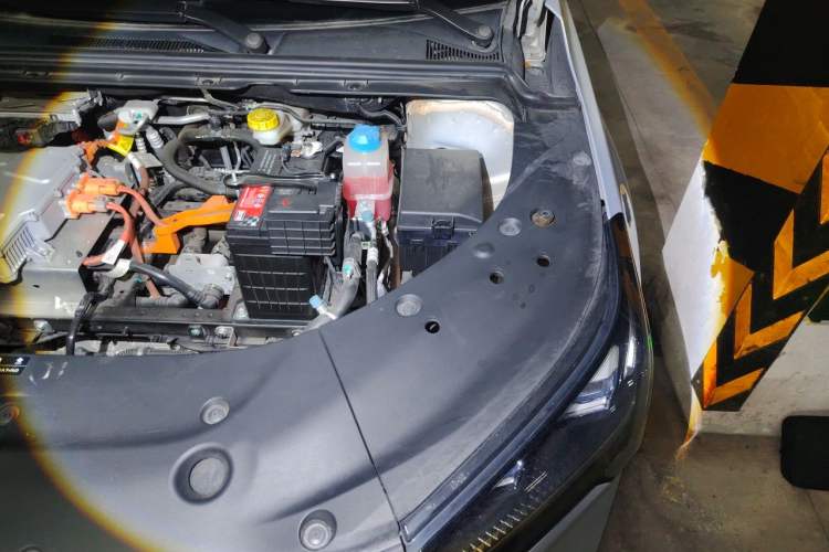 Used AION S Plus 2023 70 Enjoy Edition Lithium Iron Phosphate Engine Bay Left