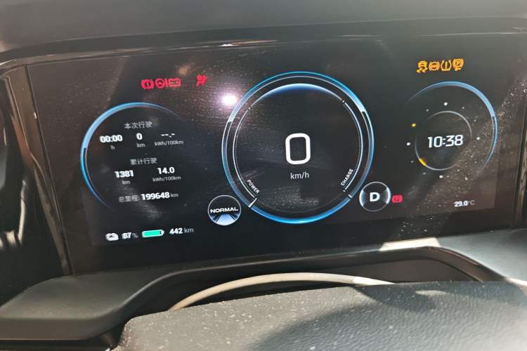 Used AION S Plus 2023 70 Enjoyment Edition Ternary Lithium Instrument Cluster